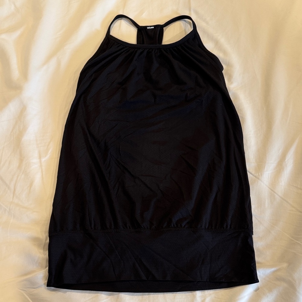 Lululemon Black Racerback Tank Top